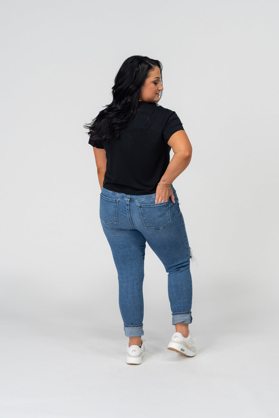 Royal Change Happy Healthy Strong Versatile Flowy Crop Tee