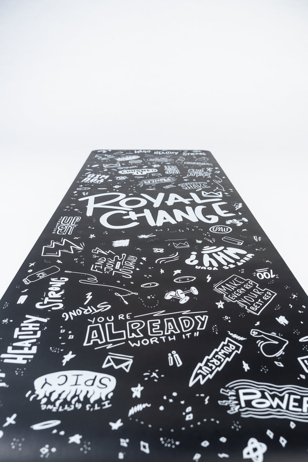 LIMITED EDITION Royal Change Graffiti Yoga Mat | 5MM